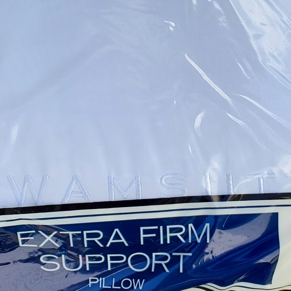 New Wamsutta Extra Firm Support For Better Head And Neck Position King Pillow. - Picture 6 of 8